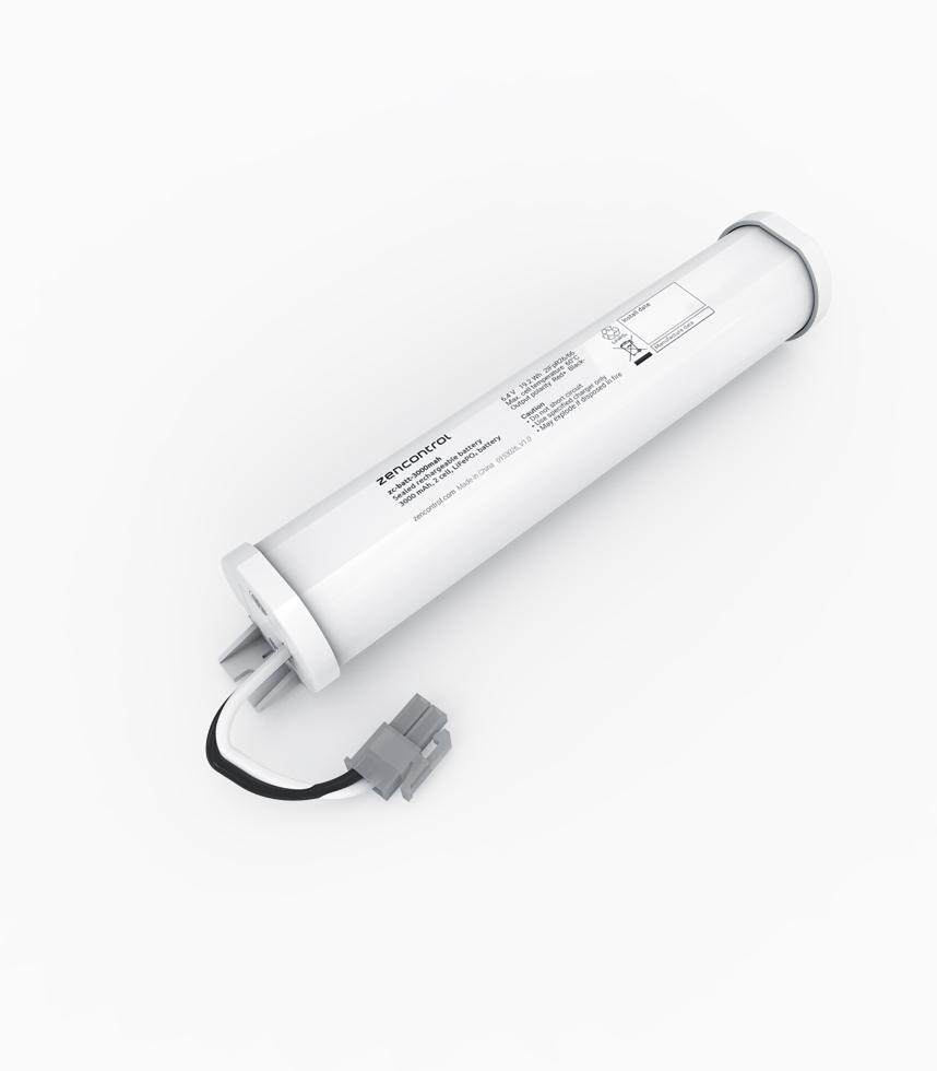 3000 mAh, 2 cell, LiFePO₄ battery