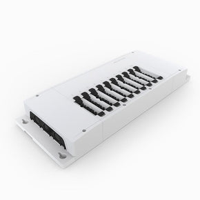 Lighting control module, white and black rectangle