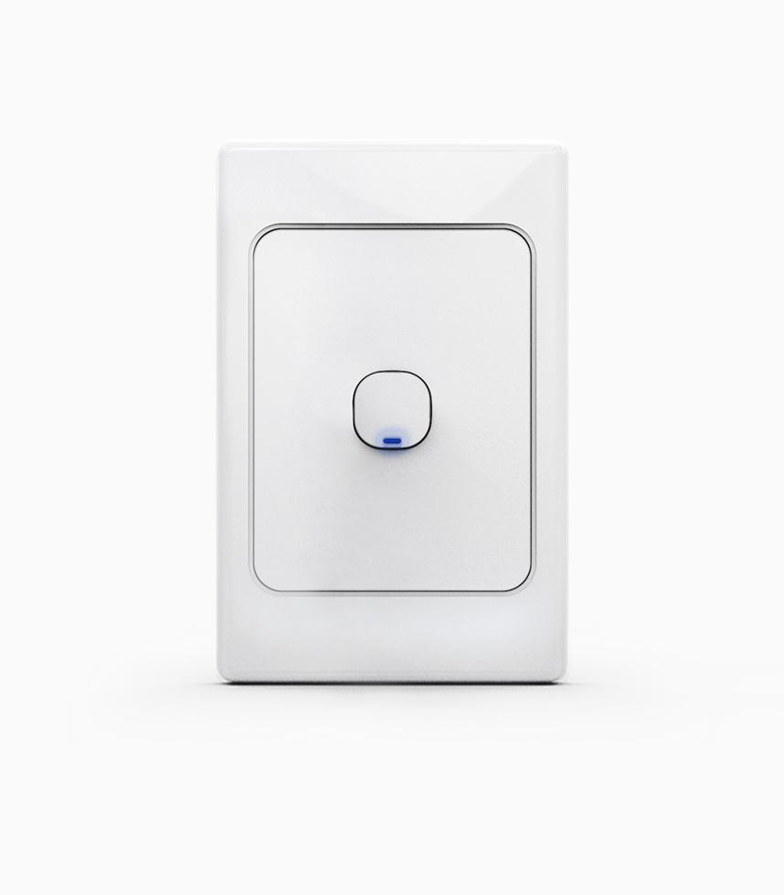 Illuminated pushbutton 20x20mm