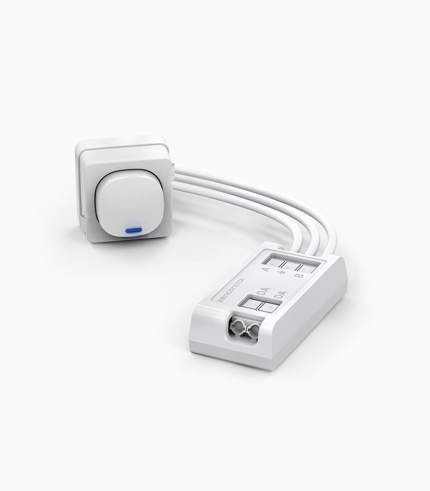 Illuminated pushbutton 20x20mm