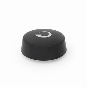 Large black rotary knob