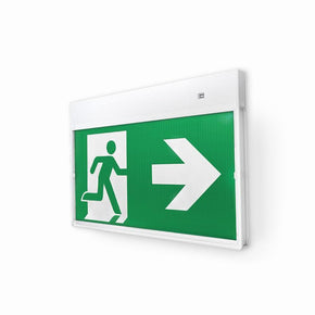 Wall mounted Emergency Smart Exit with 300 × 150 mm decal